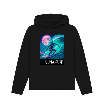 Black Recycled Hoody Front