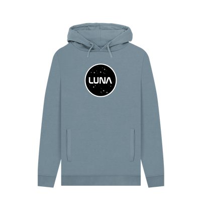 Stone Blue Mens Luna Constellation Hoodie