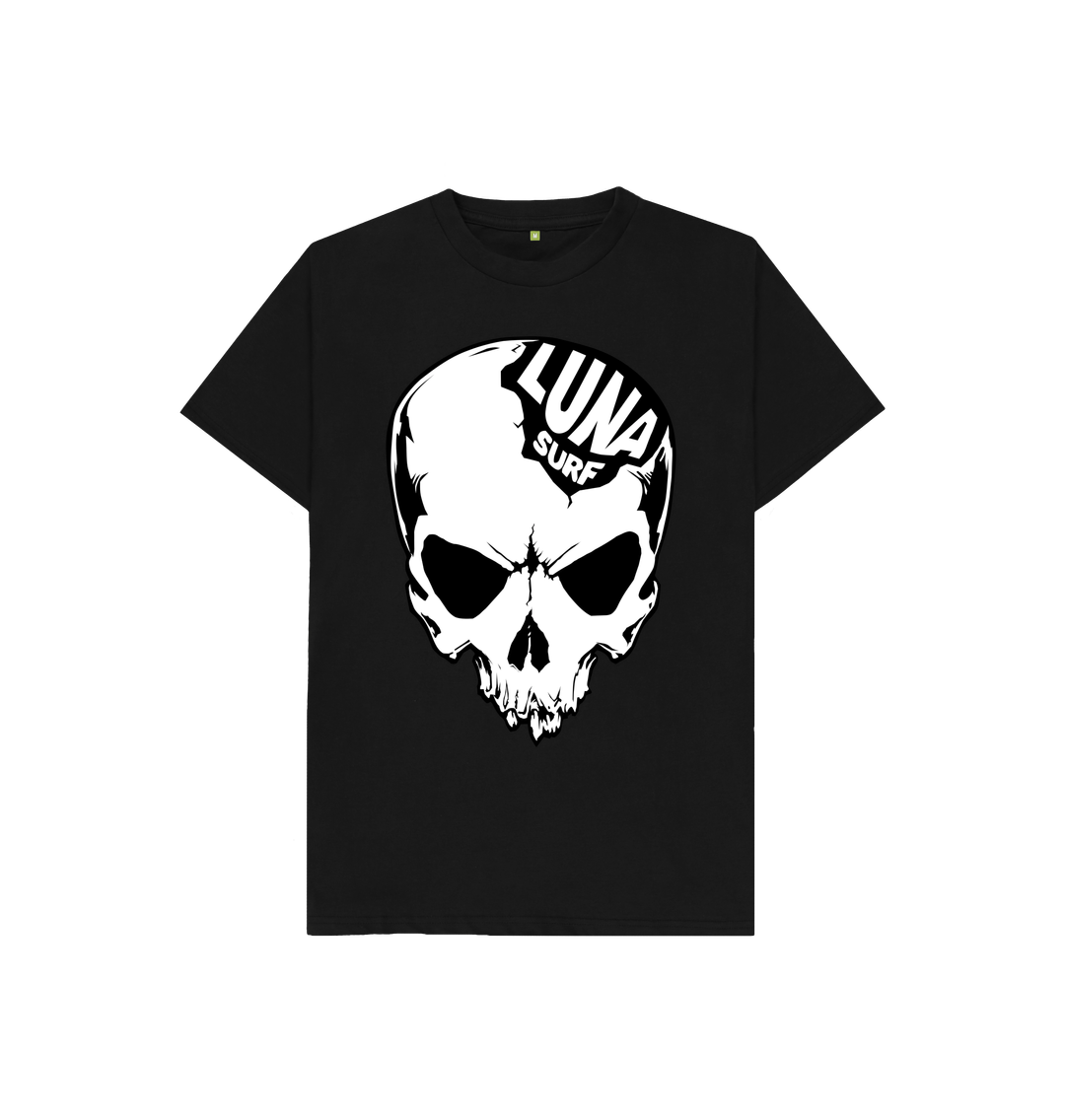 Black Kids Alien Skull Tee