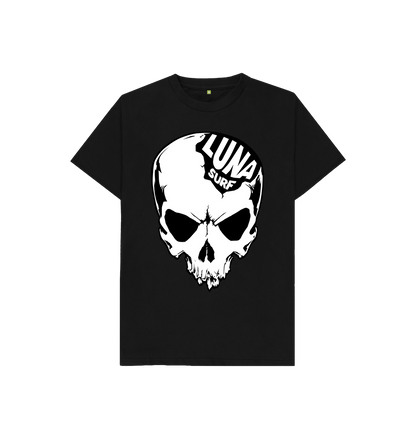 Black Kids Alien Skull Tee