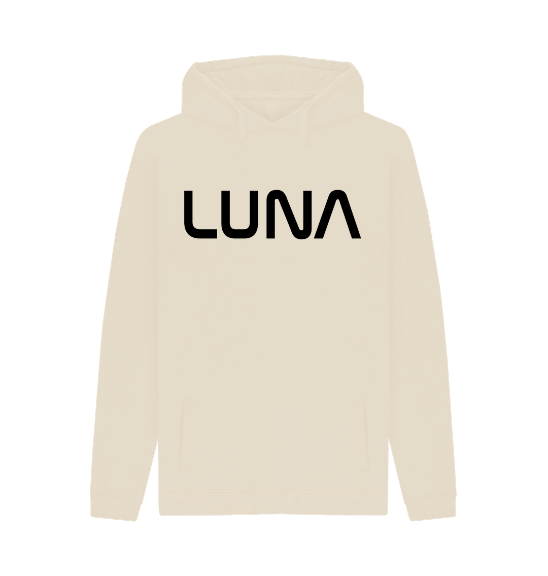 Oat Printed Hoody Front