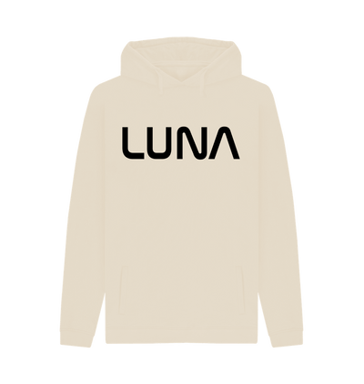 Oat Printed Hoody Front