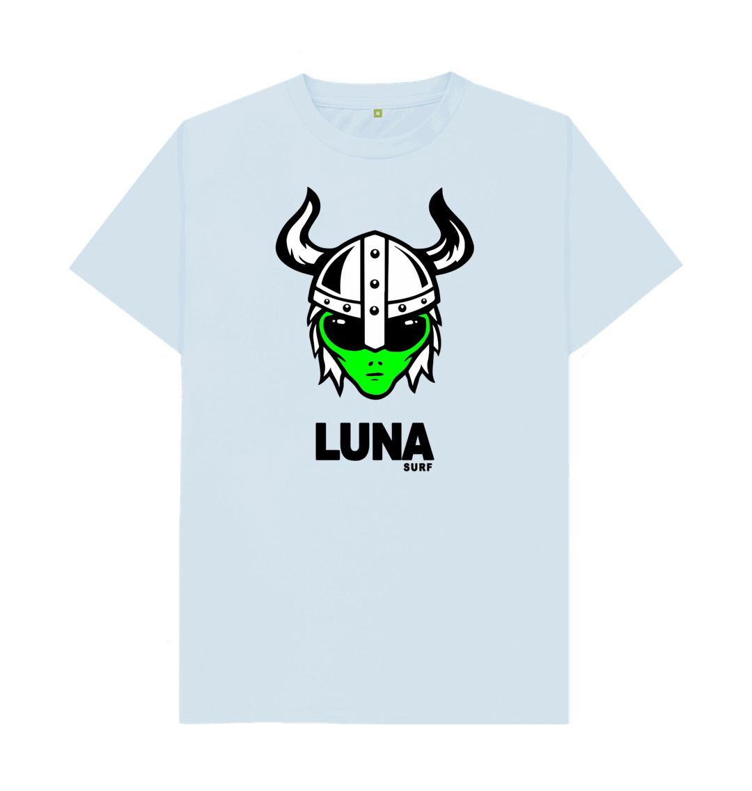 Sky Blue Mens Viking Tee