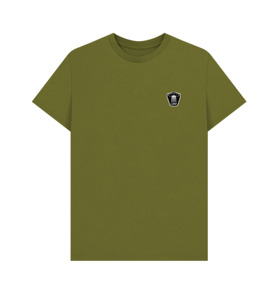 Moss Green Retro 3D Luna Alien