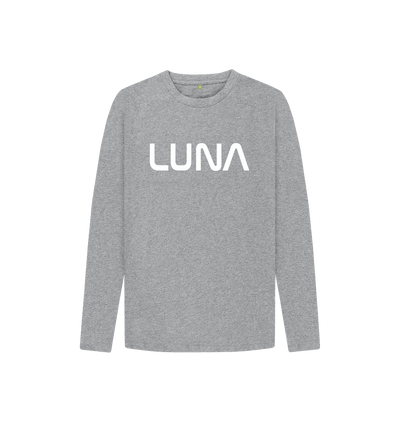 Athletic Grey Kids Astro Logo Long Sleeve Tee