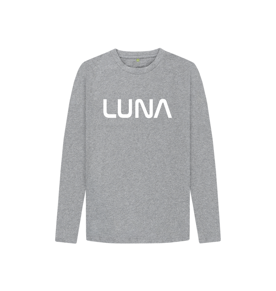 Athletic Grey Kids Astro Logo Long Sleeve Tee