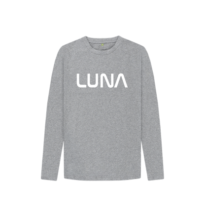 Athletic Grey Kids Astro Logo Long Sleeve Tee