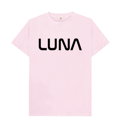 Pink Mens Astro Tee Black