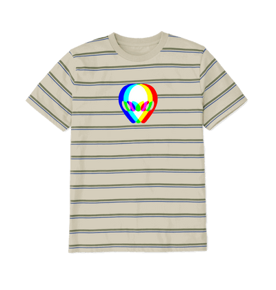 Oat & Solent Stripes Printed Premium T-Shirt