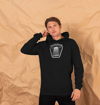 Mens 'UFO BEAMED' REMILL Recycled Hoodie