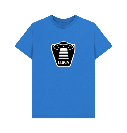 Bright Blue Kids 'UFO Beam\" Tee