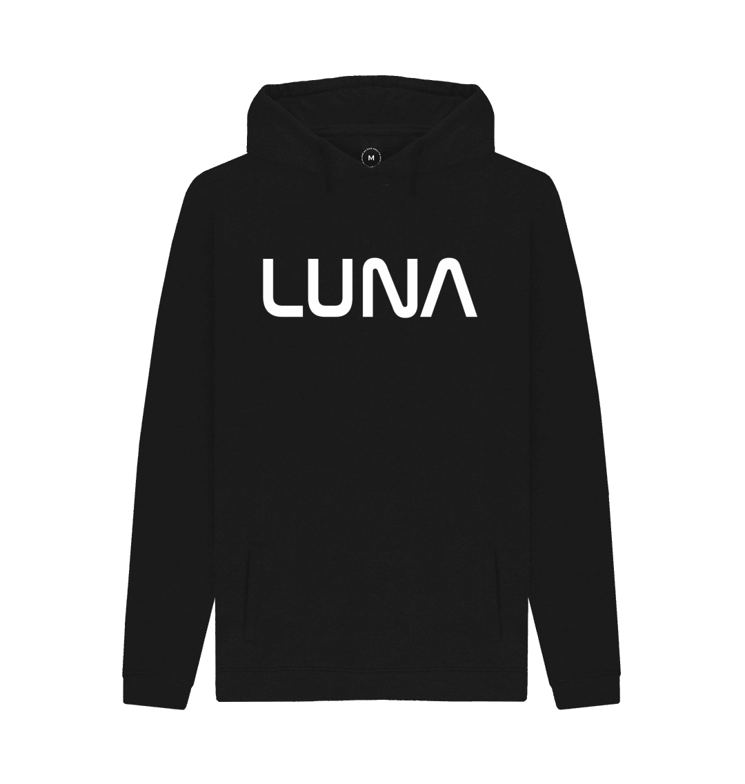 Black Mens Astro text logo