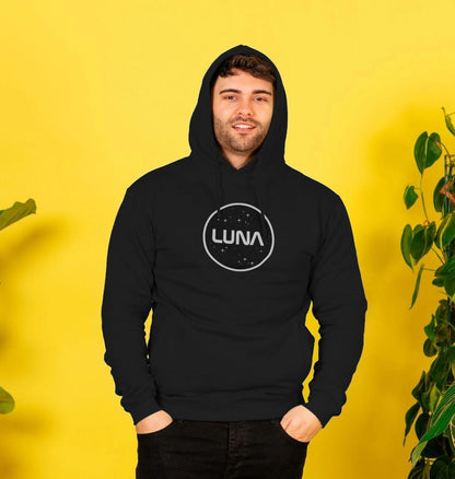 Mens 'LUNA CONSTELLATION' REMILL Recycled Hoodie