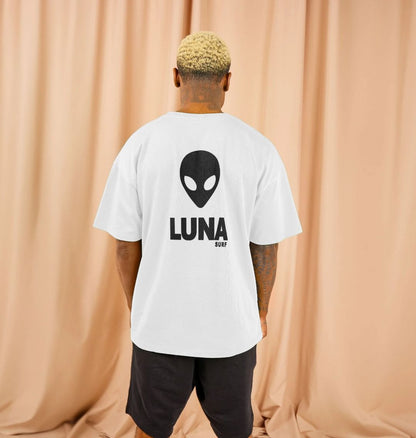 Mens 'ORIGINAL LUNA LOGO' Oversize Tee | Large Back Print