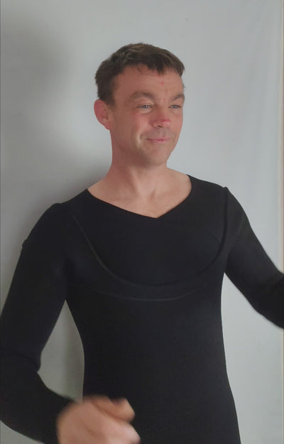 Stealth Core-X 4/4 Hooded Arc Zip Mens Black Wetsuit Yamamoto