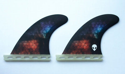 Lunasurf medium quad rear fins