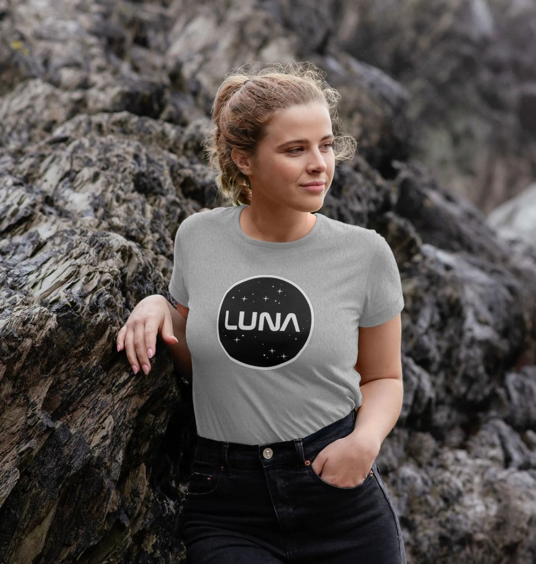 Womens 'LUNA CONSTELLATION' REMILL Recycled Tee