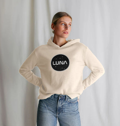 Womens Relaxed Fit Hoodie 'Luna Constellation'