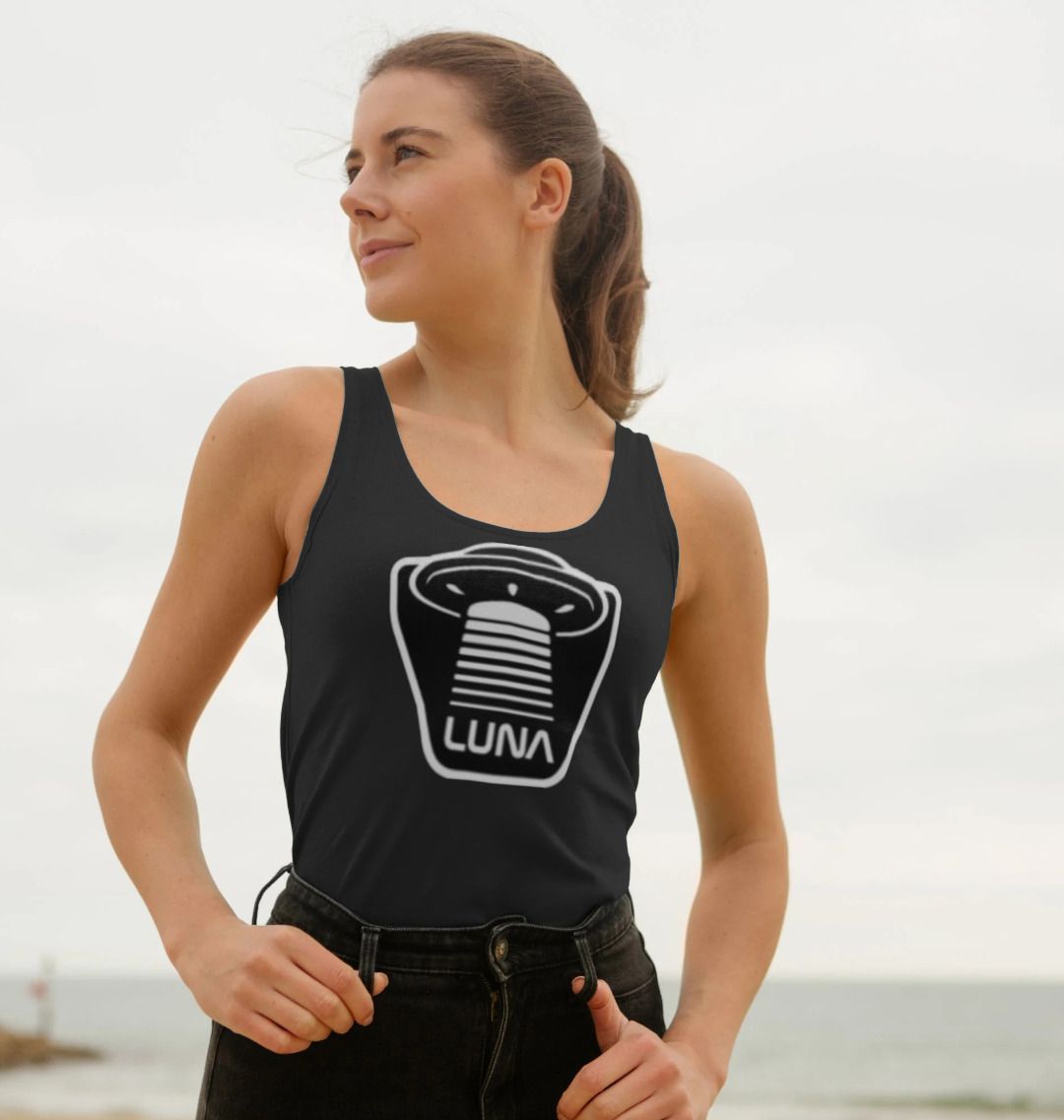 Womens Vest Top 'UFO Beam'