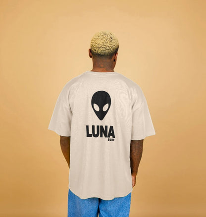 Mens 'ORIGINAL LUNA LOGO' Oversize Tee | Large Back Print