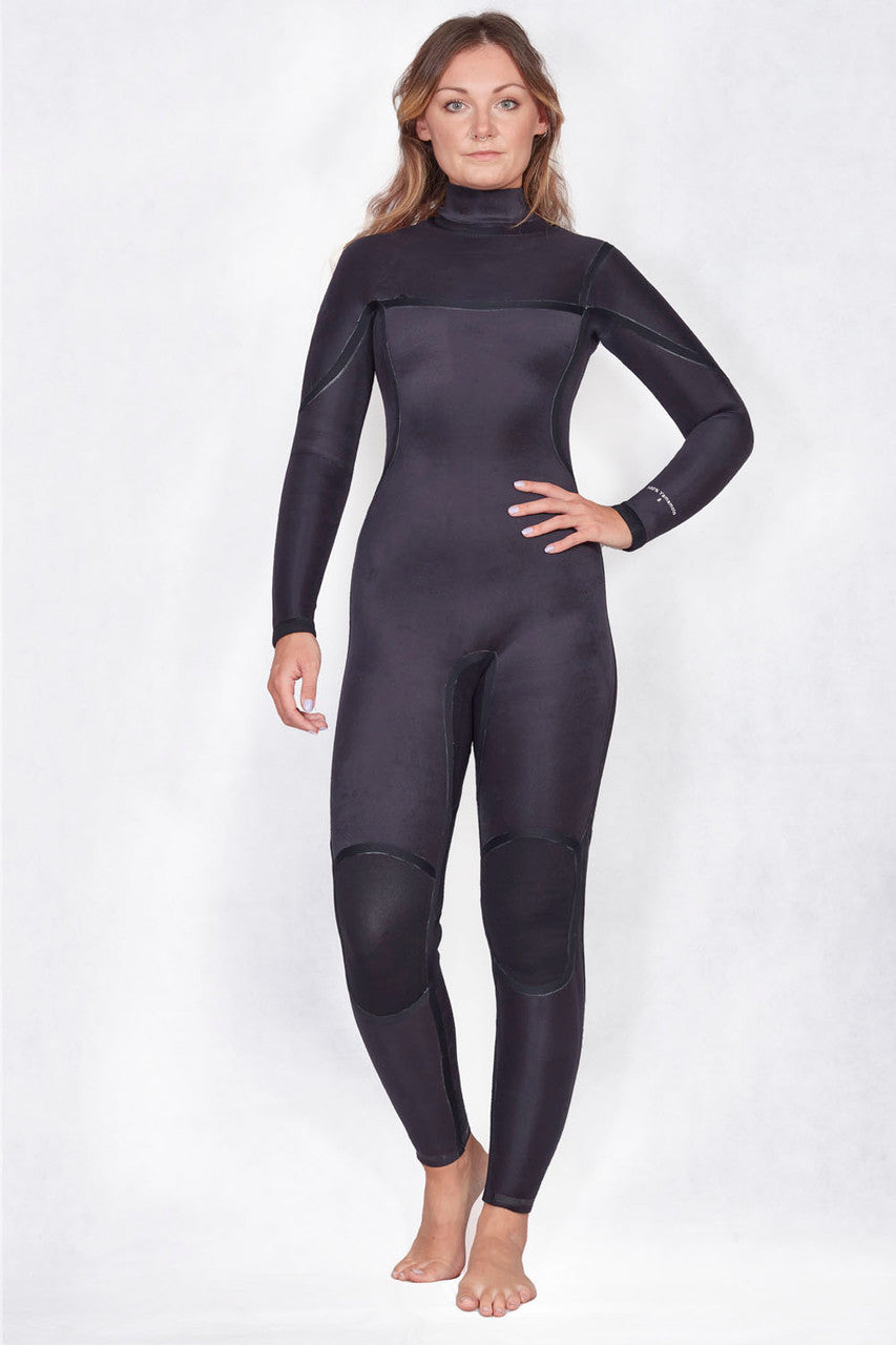 Buttery inside lining of the wetsuit for comfort and stretch